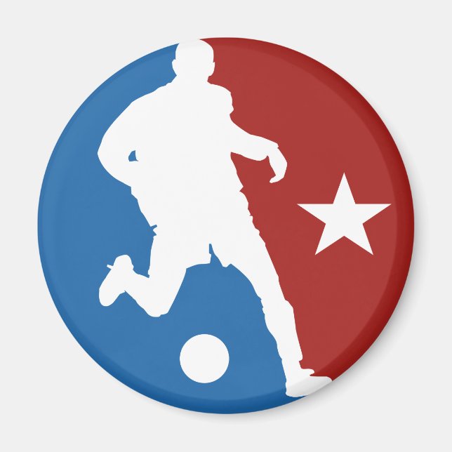 Íman personalizado do jogador de futebol (Frente)