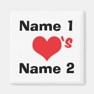 Íman Personalizado estamos apaixonados