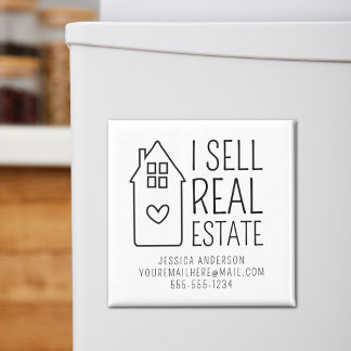 Íman Personalizado Eu Vende Promocional Imobiliário