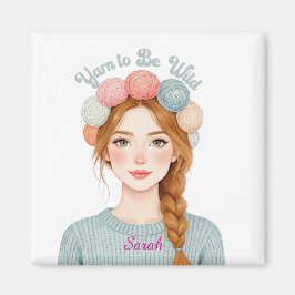 Íman Personalizado | Lã para Ser Selvagem Ímã