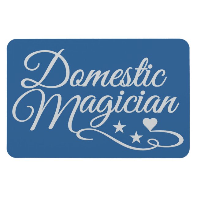 Íman personalizado mágico doméstico (Horizontal)