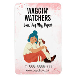 Íman Personalizado para Sessão de Cachorro