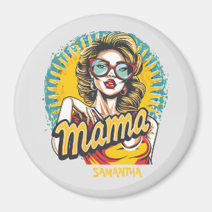 Íman Personalizado Retro Mama Pop Art (17)