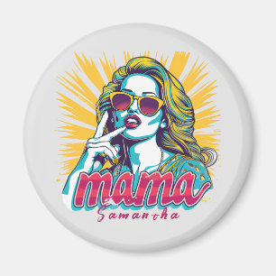 Íman Personalizado Retro Mama Pop Art (5)