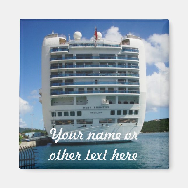 Íman personalizado Ruby Stern (Frente)