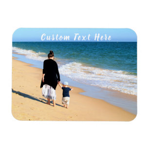 Íman personalizado seu ímã de fotos com texto personali
