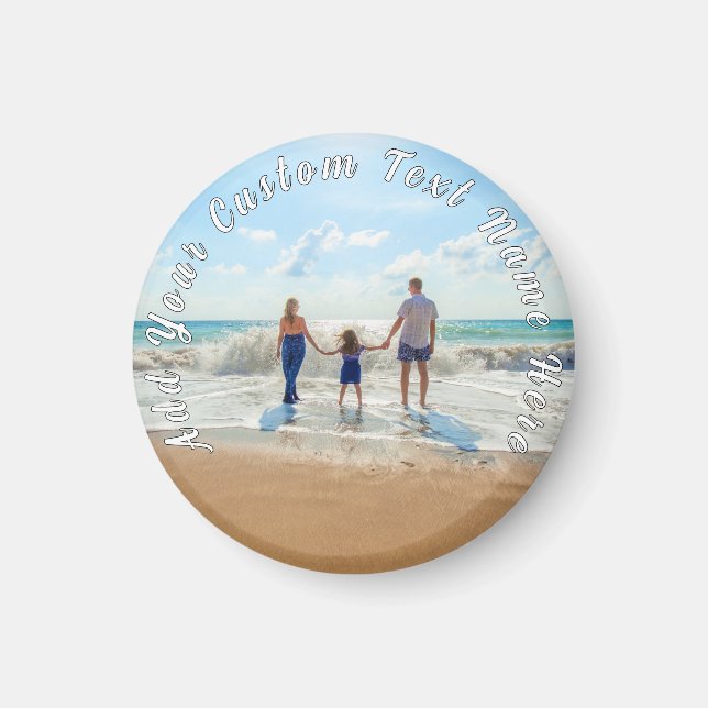 Íman Personalizado Texto Personalizado para Oferta de I (Frente)