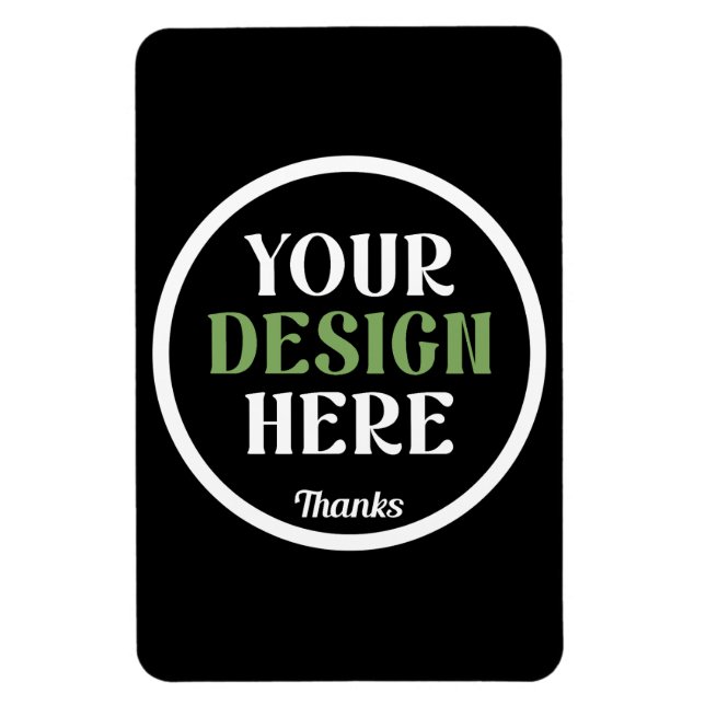 Íman personalizado, único, elegante e minimalista (Vertical)