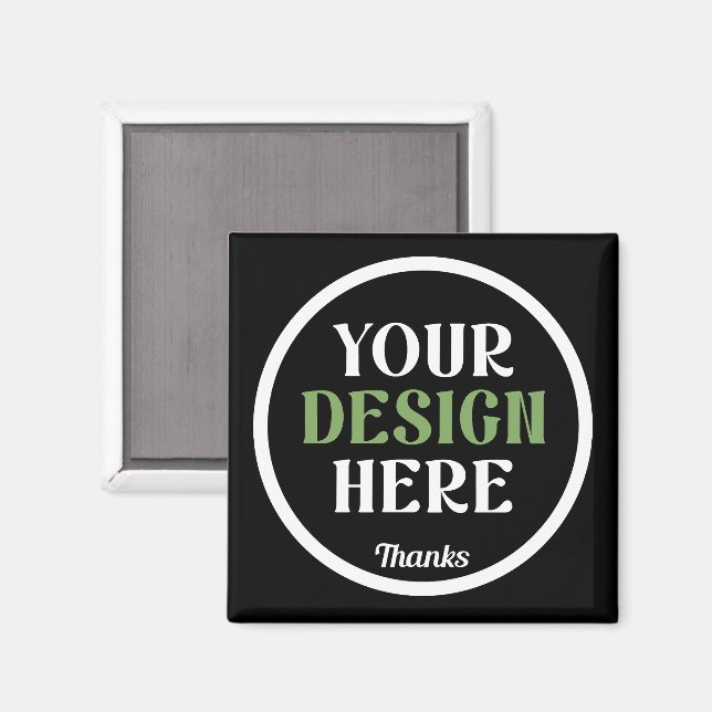 Íman personalizado, único, elegante e minimalista (Front/Back)