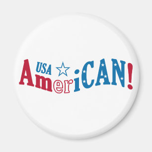 Íman personalizado USA AmeriCAN!