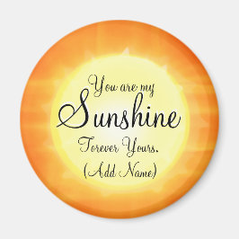 Íman Personalizado Você É Meu Sol