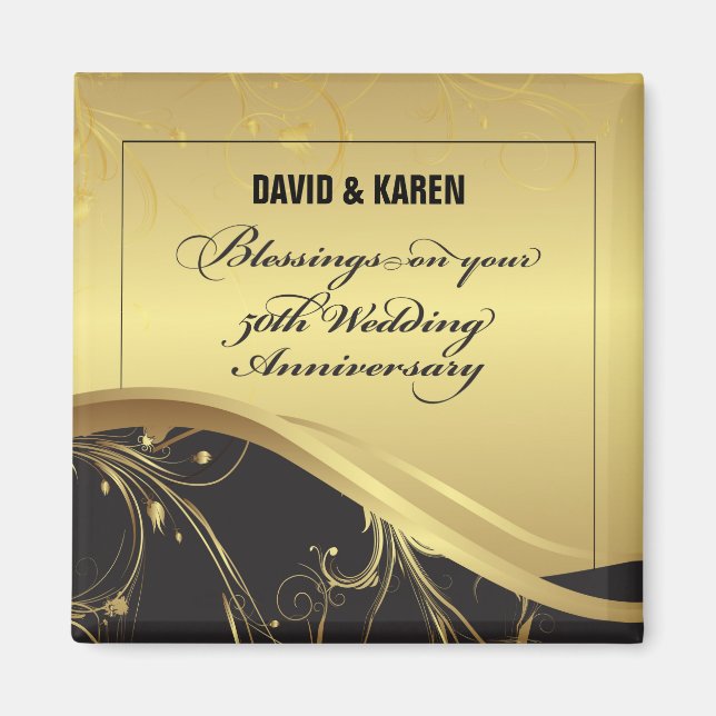 Íman Personalizar, 50º Aniversário Religioso (Frente)