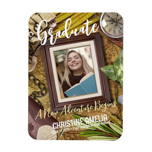 Íman Personalizar Anúncio do Tema do Adventurador de Vi (Vertical)