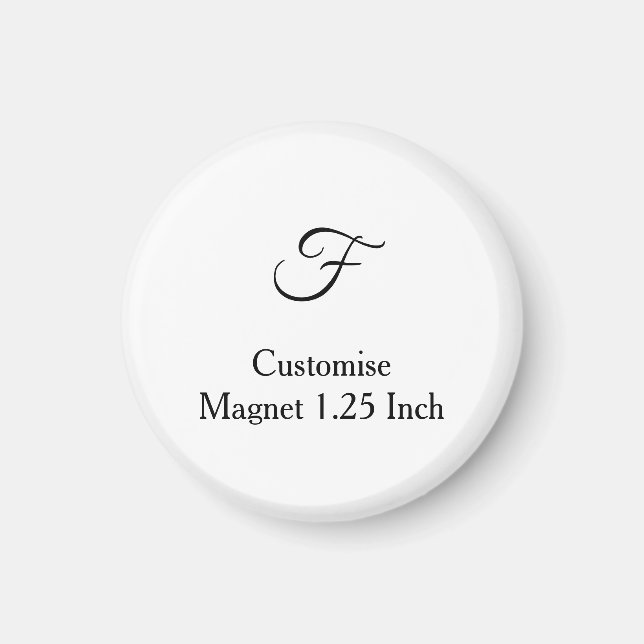 Íman personalizar círculo simples de 1,25 polegadas per (Frente)