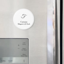 personalizar círculo simples personalizado de 2,25