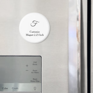 Íman personalizar círculo simples personalizado de 2,25