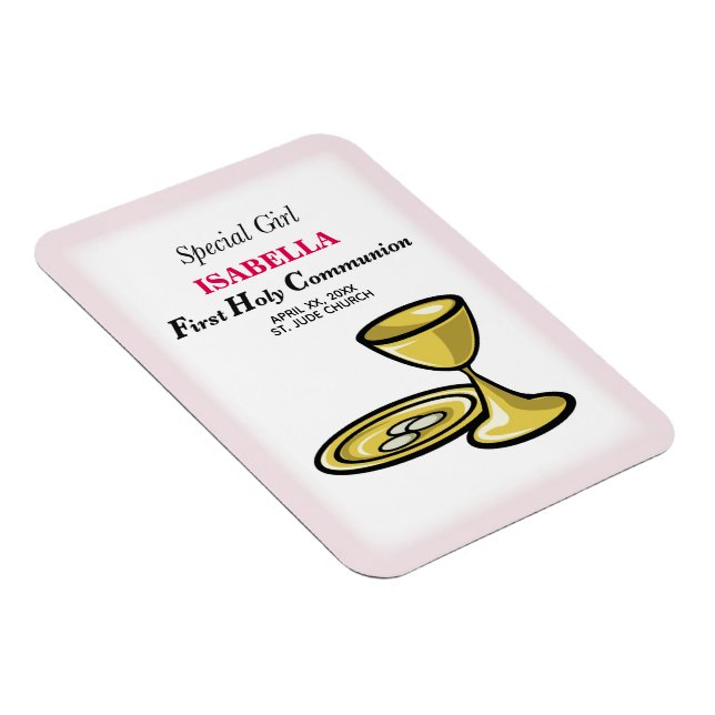 Íman Personalizar, Garota Especial, Primeira Comunhão (Lado Direito)