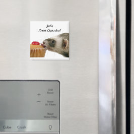 Íman Personalizar nome ama Cupcakes furões