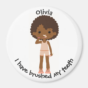 Íman Personalizar o Magnet para Crianças - escovei os