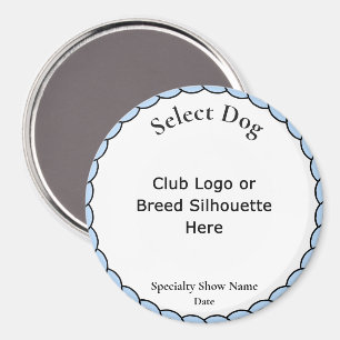 Íman Personalizar Prêmio de Cão Selecionado