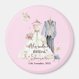 Íman Personalizar vestido de casamento de chá de noiva