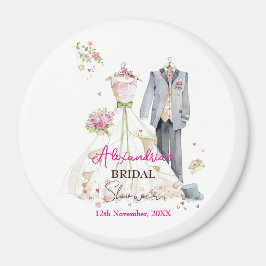 Íman Personalizar vestido de casamento de chá de panela