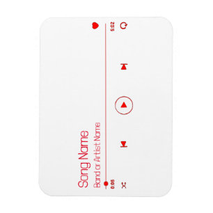 Íman Personalizável Sua Música Favorita