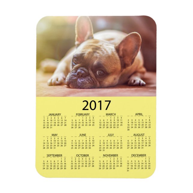 Íman Personalize este calendário do Mini Frigorífico 20 (Vertical)