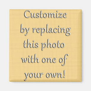 Íman Personalize Isto! Adicionar a sua arte ou fotograf