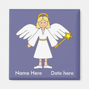 Íman Personalize-me -- Anjo da natividade das crianças