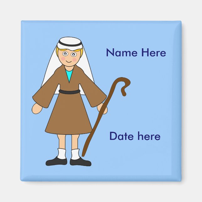 Íman Personalize-me — "Joseph" da Natividade Infantil (Frente)