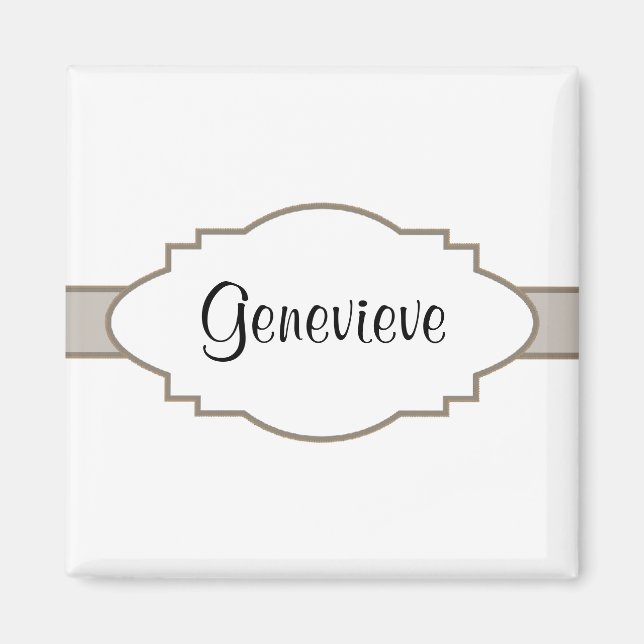 Íman Personalize! Nameplate (Frente)