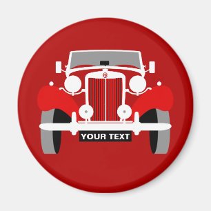 Íman Personalize o carro de esportes britânico do