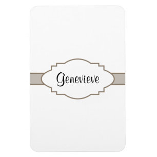 Íman Personalize-o! Placa de identificação
