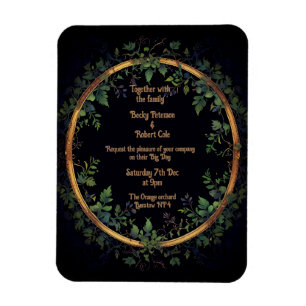 Íman Personalize seu convite de casamento