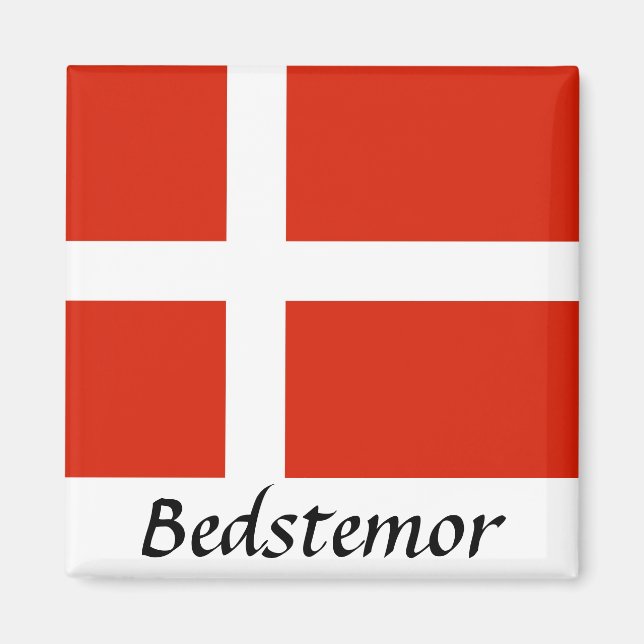 Íman Personalize seu Dannebrog! (Frente)