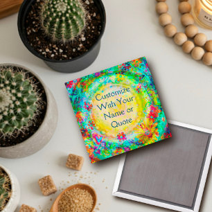 Íman "Personalize seu próprio" Magnete de inspirividad