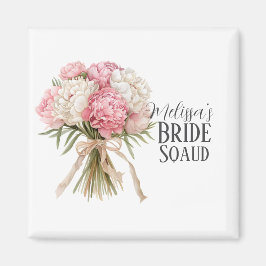 Íman Personalized Bride Squad Magnet