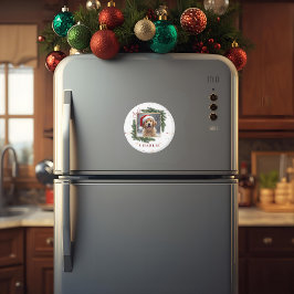 Íman Personalized Christmas Pet Photo – Holiday Gift