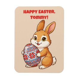 Íman Personalized Easter Bunny Magnet | Vinyl Glossy