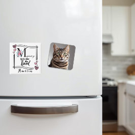 Íman Personalized Floral Mommy Magnet