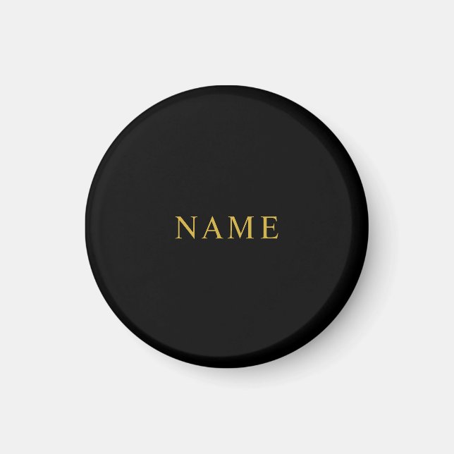 Íman Personalized Magnet Featuring Your Custom Name Des (Frente)