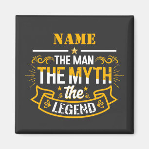 Íman Personalized Name The Man The Myth The Legend