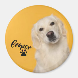 Íman Personalized Pet Photo Dog Lover with Photo