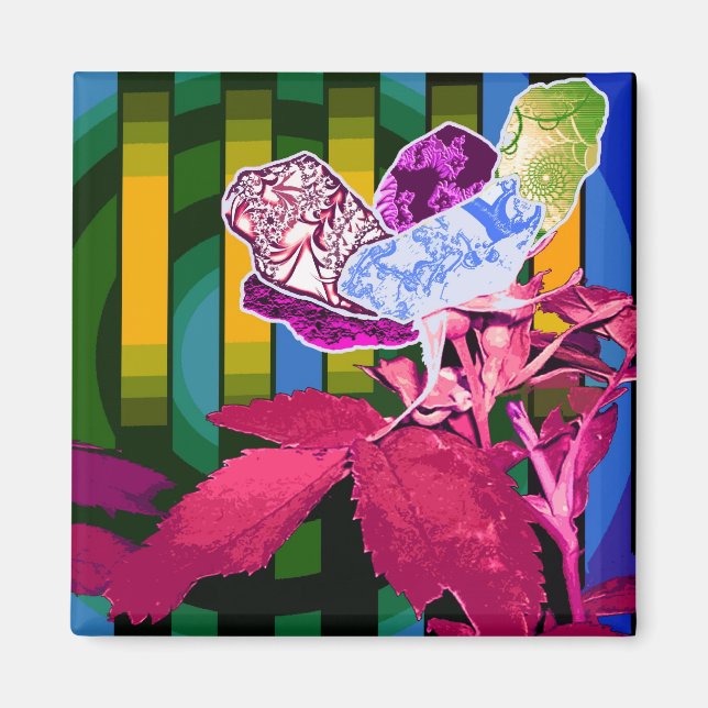 Íman Perspectiva abstrato (Frente)