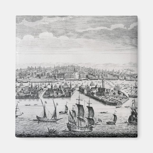 Íman Perspectiva da Cidade de Veneza (Frente)