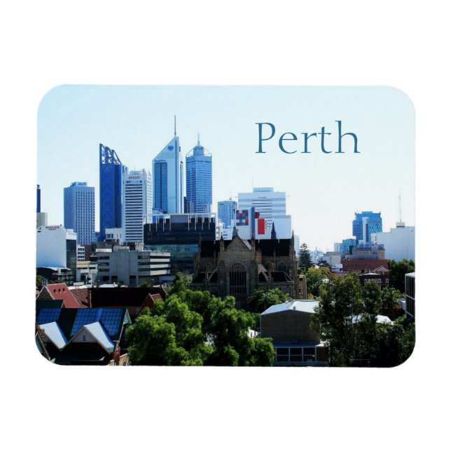 Íman Perth, Austrália Ocidental, Skyline (Horizontal)