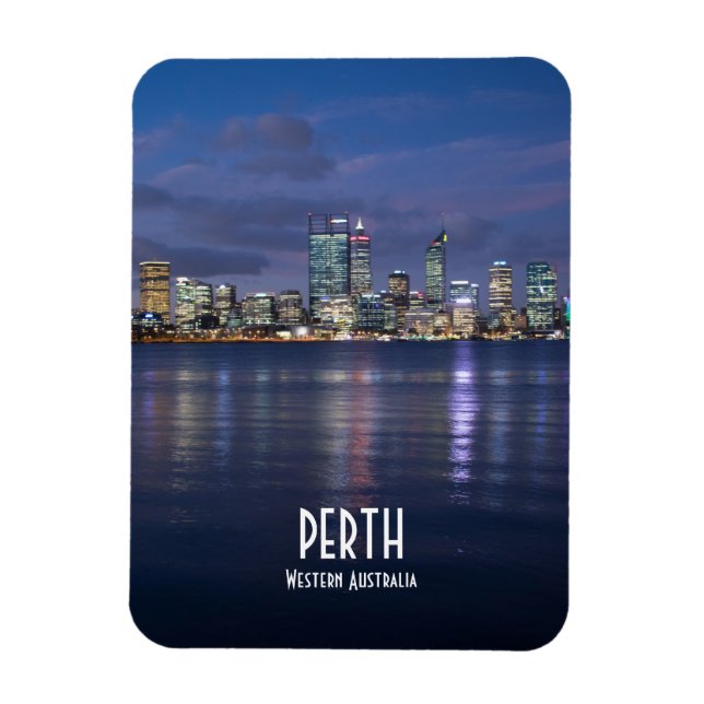 Íman Perth City Skyline (Vertical)