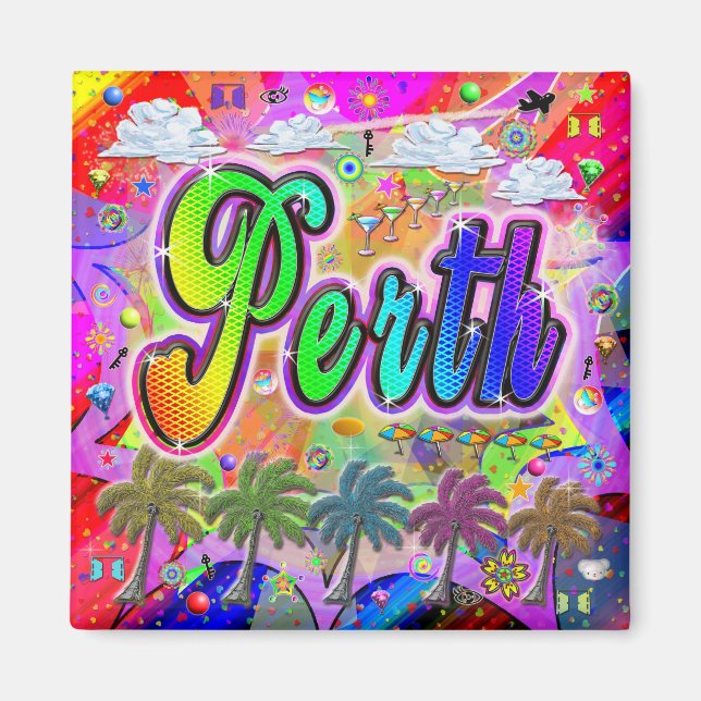Íman Perth Vista Express Magnet (Frente)
