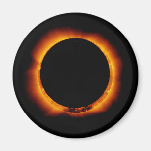 Íman Perto do eclipse solar total